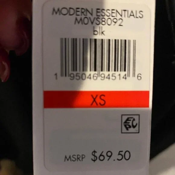 Black turtleneck sweater-Calvin Klein (New-sz XS) - Picture 4 of 4